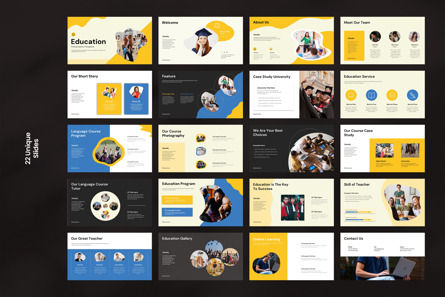 Education PowerPoint Template, Diapositive 9, 12684, Education & Training — PoweredTemplate.com