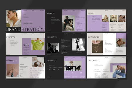 Brand Strategy Google Slide Template, Folie 6, 12693, Business — PoweredTemplate.com