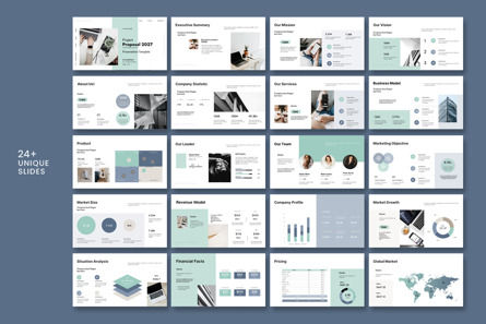 Project Proposal Google Slide Template, Diapositive 7, 12697, Business — PoweredTemplate.com