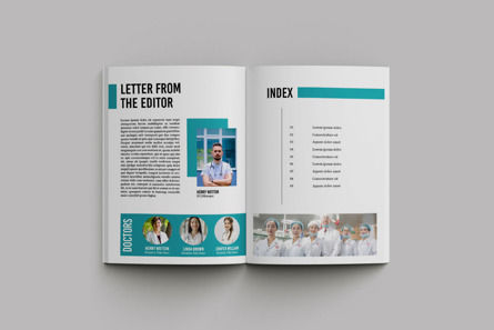 Medical Magazine Template | Brochure | pantonstudio | 127354 ...