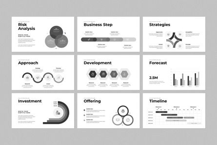 Simple PowerPoint Template, Slide 4, 12711, Business — PoweredTemplate.com