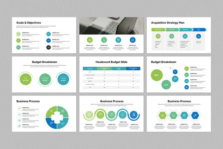 Business Plan PowerPoint Template, 슬라이드 4, 12722, 비즈니스 — PoweredTemplate.com