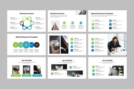 Business Plan Google Slides Template, Diapositive 5, 12732, Business — PoweredTemplate.com