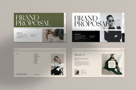 Brand Proposal Presentation, Diapositiva 2, 12738, Conceptos de negocio — PoweredTemplate.com