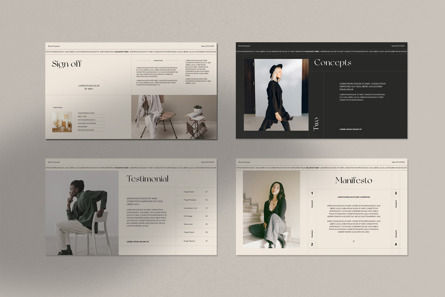 Brand Proposal Presentation, Diapositiva 6, 12738, Conceptos de negocio — PoweredTemplate.com