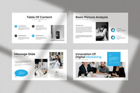 Digital Marketing Google Slides Presentation, Diapositive 3, 12740, Business — PoweredTemplate.com