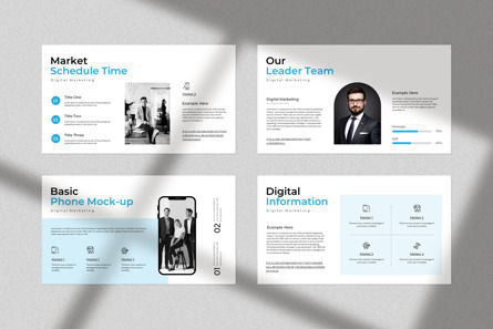 Digital Marketing Google Slides Presentation, Diapositiva 6, 12740, Negocios — PoweredTemplate.com