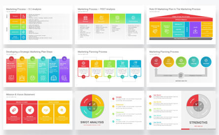 Marketing Process PowerPoint Templates, Diapositiva 2, 12747, Negocios — PoweredTemplate.com