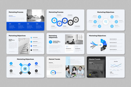 Multipurpose Business Presentation PowerPoint Template, Diapositiva 32, 12750, Negocios — PoweredTemplate.com