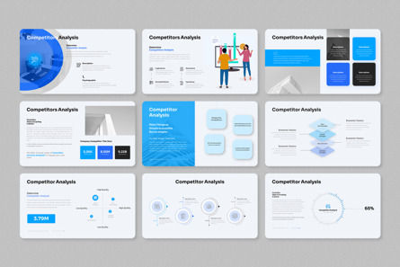 Multipurpose Business Presentation PowerPoint Template, Deslizar 41, 12750, Negócios — PoweredTemplate.com