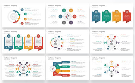 Marketing Diagrams PowerPoint Templates, Diapositiva 2, 12755, Negocios — PoweredTemplate.com