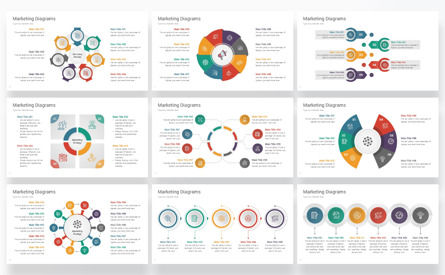 Marketing Diagrams PowerPoint Templates, Deslizar 3, 12755, Negócios — PoweredTemplate.com