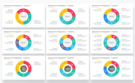 Abstract Circle Infographics PowerPoint Templates, 幻灯片 2, 12757, 动画 — PoweredTemplate.com