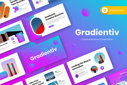 Gradientiv - Creative Bisiness Google Slide Template, Google Slides Theme, 12758, Business — PoweredTemplate.com