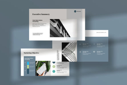Pitch-Deck Presentation Template, Diapositive 4, 12760, Business — PoweredTemplate.com