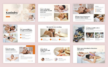 Kanindra - Beauty Spa PowerPoint Template, 슬라이드 2, 12763, 건강 및 레크레이션 — PoweredTemplate.com