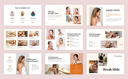 Kanindra - Beauty Spa Google Slide Template, Slide 3, 12769, Health and Recreation — PoweredTemplate.com