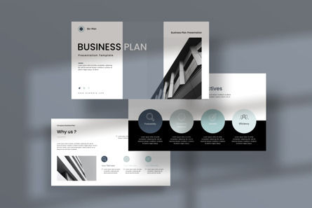Business Plan Google Slide Template, Slide 2, 12771, Business — PoweredTemplate.com