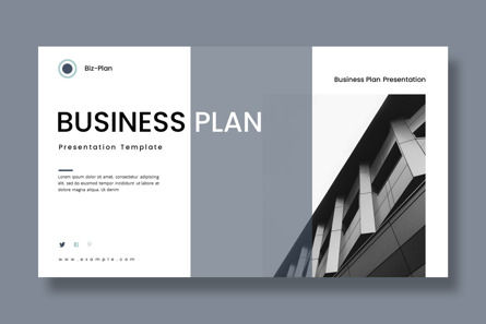 Business Plan Google Slide Template, Slide 5, 12771, Business — PoweredTemplate.com