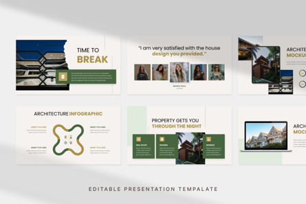 Architecture Agency - PowerPoint Template, Diapositive 2, 12785, Business — PoweredTemplate.com