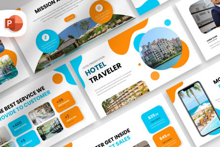 Hotel - PowerPoint Template, PowerPoint模板, 12787, 商业 — PoweredTemplate.com