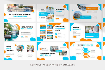 Hotel - PowerPoint Template, Slide 3, 12787, Business — PoweredTemplate.com