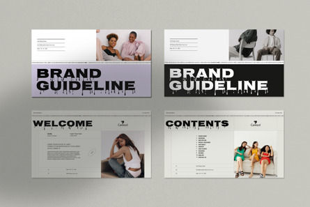 Brand Guideline Presentation, Diapositive 2, 12789, Concepts commerciaux — PoweredTemplate.com
