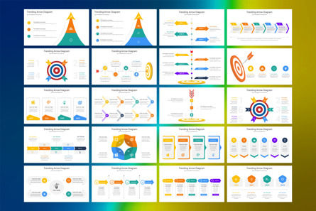 Trending Arrow Diagram Google Slides Template, Diapositive 2, 12802, Business — PoweredTemplate.com