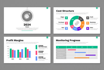 Business Plan Presentation Template Design, Slide 4, 12863, Business — PoweredTemplate.com