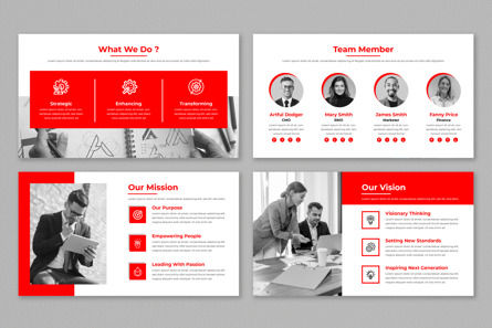 Creative Business Plan Presentation Template, Diapositiva 3, 12865, Negocios — PoweredTemplate.com