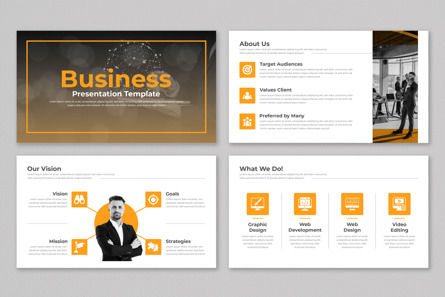 Multipurpose Business Presentation Design, Slide 2, 12869, Lavoro — PoweredTemplate.com