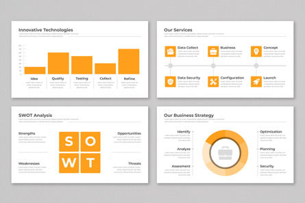 Multipurpose Business Presentation Design, Slide 4, 12869, Business — PoweredTemplate.com