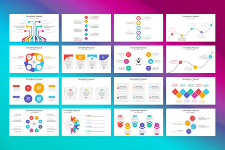 Consulting Proposal PowerPoint Template, Slide 2, 12874, Lavoro — PoweredTemplate.com