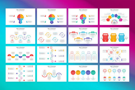 Idea To Business Google Slides Template, Diapositiva 2, 12881, Negocios — PoweredTemplate.com