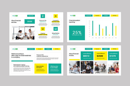 Financial Analysis Presentation Template Design, Deslizar 4, 12894, Negócios — PoweredTemplate.com