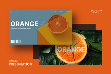 Orange PowerPoint Presentation, Deslizar 2, 12899, Negócios — PoweredTemplate.com