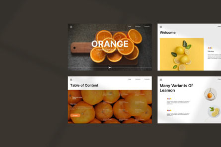 Orange PowerPoint Presentation, Diapositive 3, 12899, Business — PoweredTemplate.com