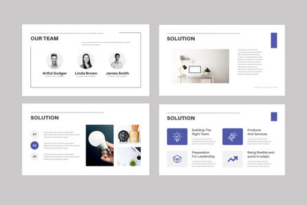 Company Presentation Template Layout, Diapositiva 5, 12906, Negocios — PoweredTemplate.com