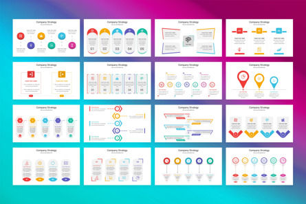 Company Strategy Google Slides Template, Diapositive 2, 12909, Business — PoweredTemplate.com
