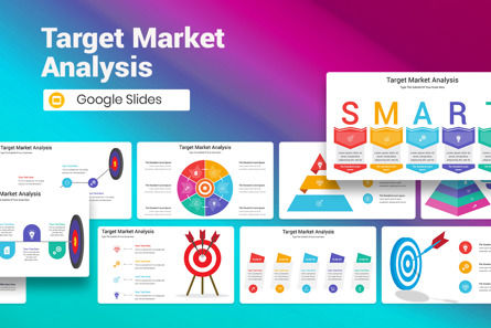 Target Market Analysis Google Slides Template, Theme Google Slides, 12933, Business — PoweredTemplate.com