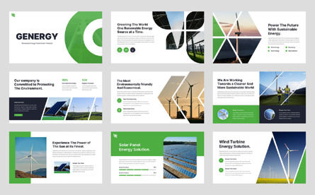 Genergy- Renewable Energy Powerpoint Template, 슬라이드 2, 12936, 자연 및 환경 — PoweredTemplate.com
