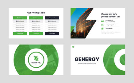 Genergy- Renewable Energy Powerpoint Template, スライド 5, 12936, 自然＆環境 — PoweredTemplate.com