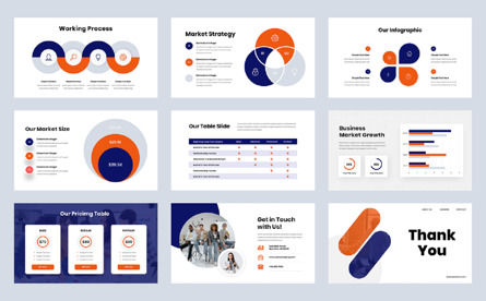 Markom - SEO Digital Marketing PowerPoint Template, Diapositive 5, 12945, Business — PoweredTemplate.com