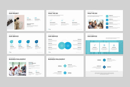The X-idea PowerPoint Template, 슬라이드 7, 12955, 비즈니스 — PoweredTemplate.com