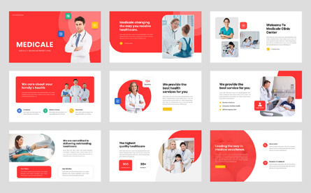 Medicale - Medical Healthcare Google Slide Template, Deslizar 2, 12959, Médico — PoweredTemplate.com