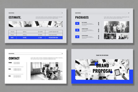 Business Brand Proposal Presentation Template, Slide 6, 12966, Lavoro — PoweredTemplate.com