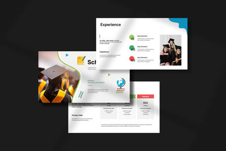 School Day Googleslide Presentation, Diapositive 5, 12970, Business — PoweredTemplate.com
