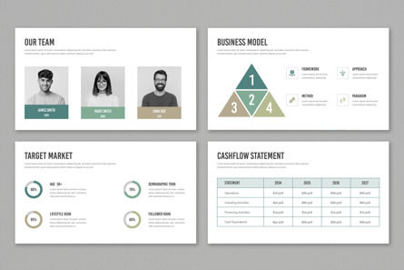 Biz Plan Business Presentation Design, Diapositiva 5, 12973, Negocios — PoweredTemplate.com
