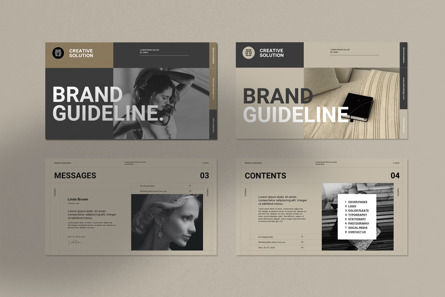 Brand Guidelines Presentation, Slide 2, 12974, Bisnis — PoweredTemplate.com