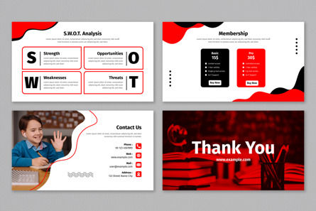 Business Plan Presentation Design, Slide 5, 12977, Lavoro — PoweredTemplate.com